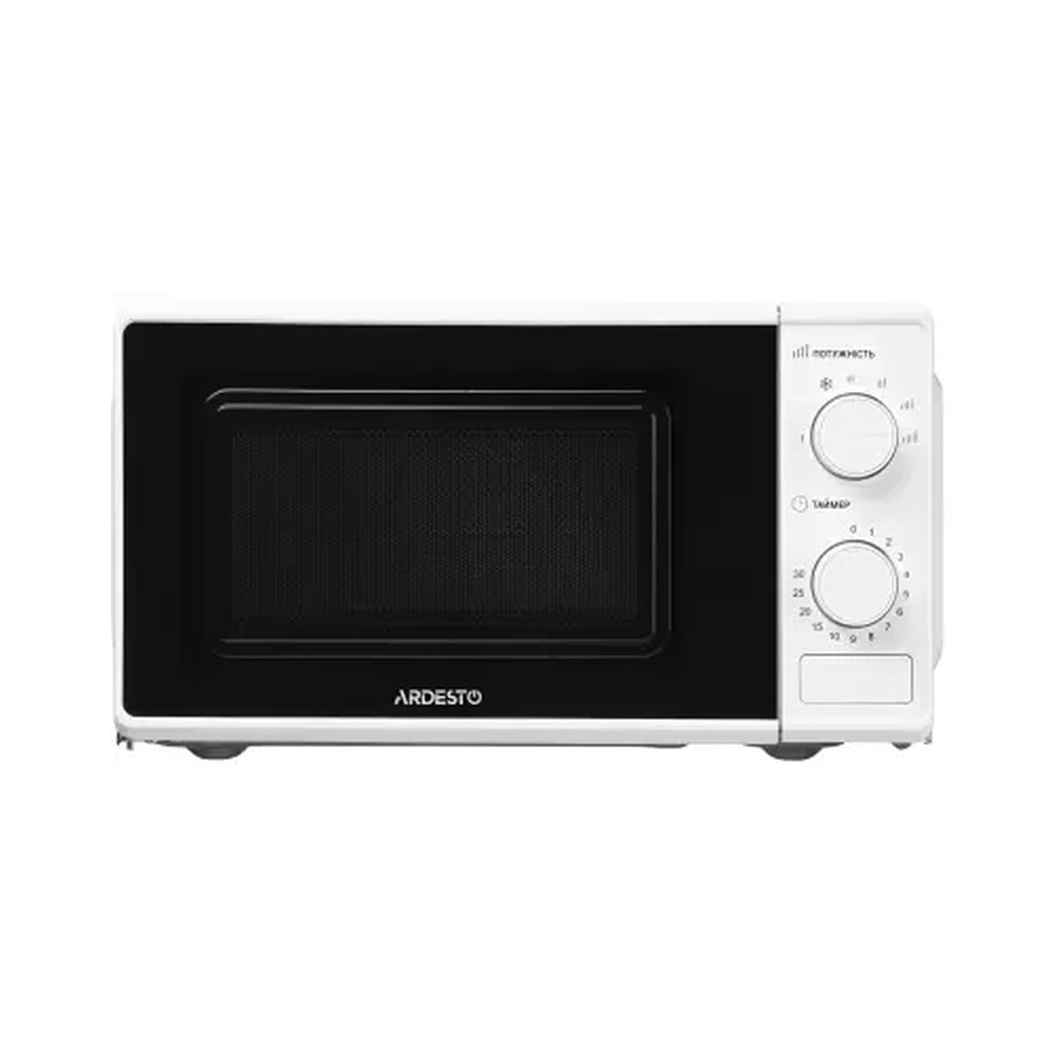 ARDESTO GO-S724W — მიკროტალღური ღუმელი (20L / 700W, თეთრი)