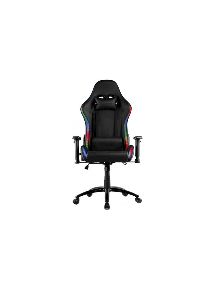 გეიმერული სავარძელი 2E GAMING Chair OGAMA II RGB, PU Leather, 3D-Armrests, black