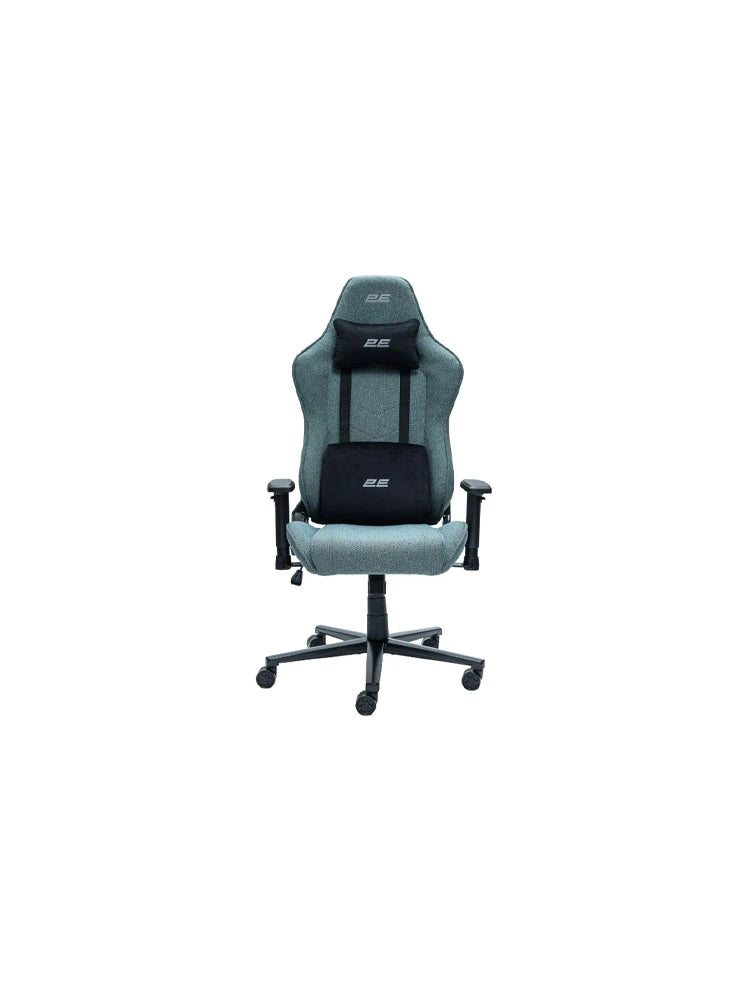 გეიმერული სავარძელი 2E GAMING Chair BUSHIDO Lite, fabric, 2D-Armrests, dark green