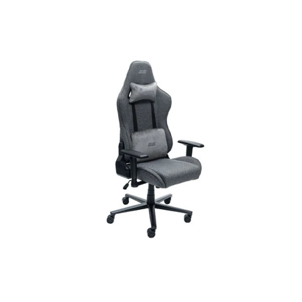 გეიმერული სავარძელი 2E GAMING Chair BUSHIDO Lite, fabric, 2D-Armrests, dark grey