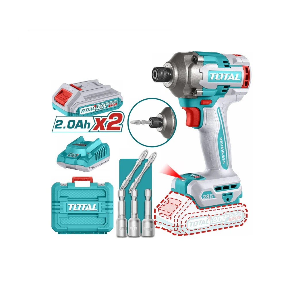 აკ. იმპაქტური ხრახდამჭერი - TOTAL TIRLI2028