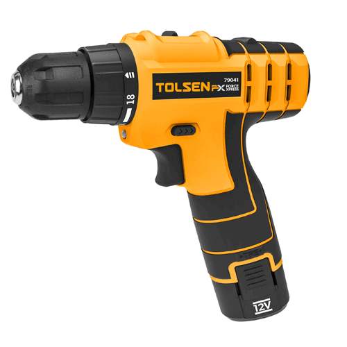 TOLSEN TOL2304-79041 ელექტრო სახრახნისი 12V
