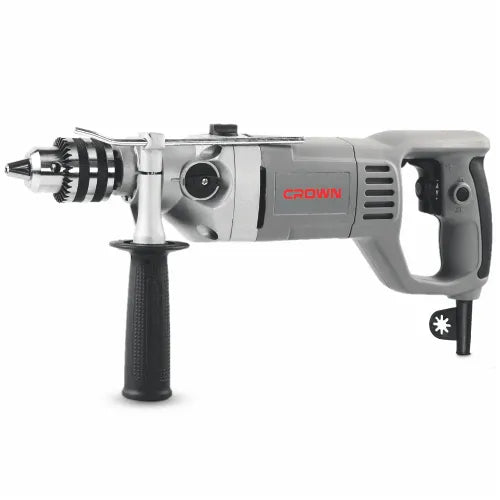 CROWN CT10032-ელექტრო დრელი ჩაქუჩით 1050W 3.0-16mm