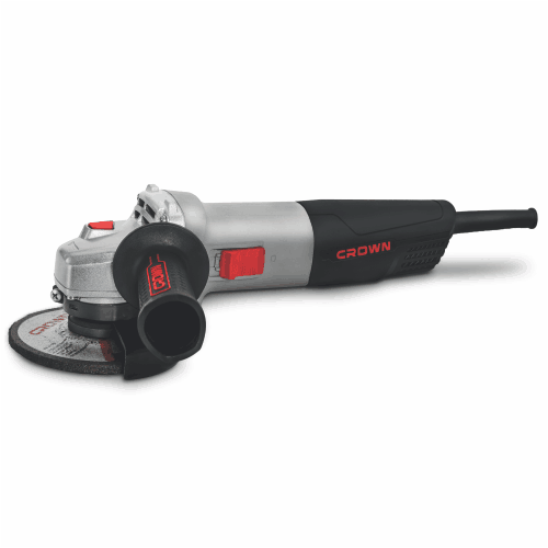 CROWN CT13501-115R-კუთხლივ სახეხი ხელსაწყო 115mm 650W