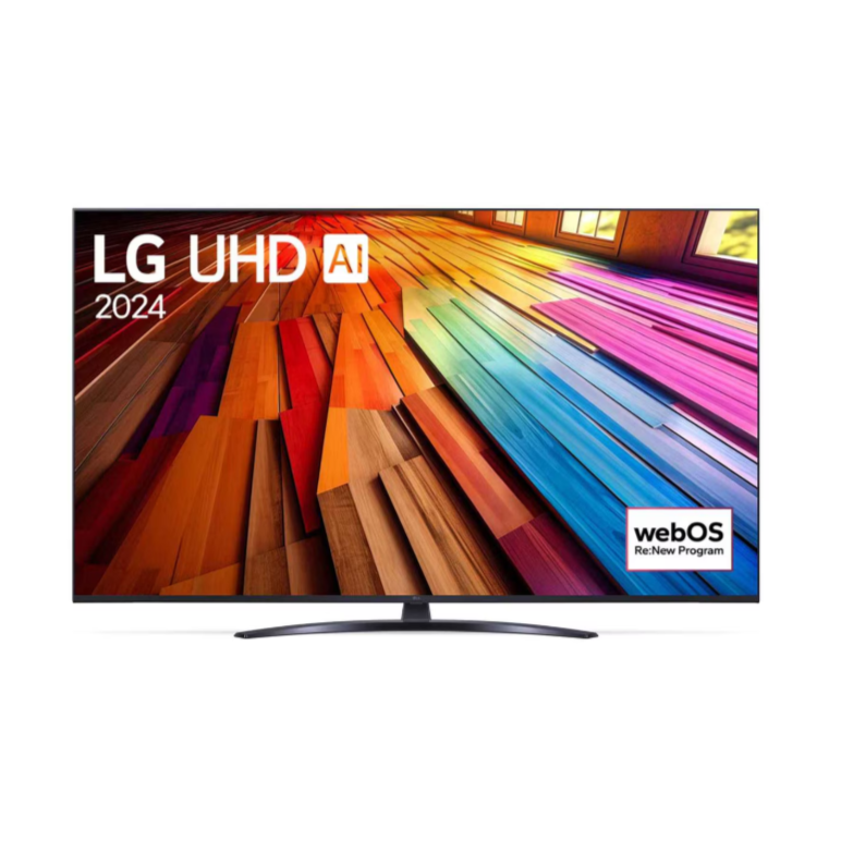 LG ჭკვიანი ტელევიზორი: (109 სმ) - 43UT81009LB.ADKG - 43" 4K UHD Smart TV HDR10 Pro Wi-Fi Black