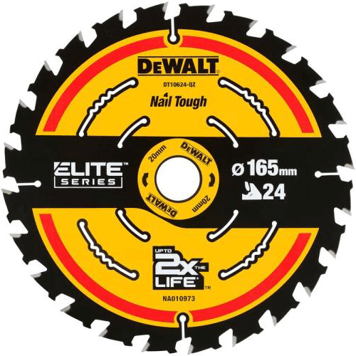Dewalt DT10400-QZ მეტლახის საჭრელი დისკი 165x20x24T