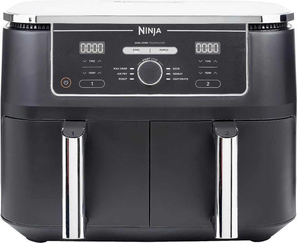 აეროგრილი Ninja AF400EU Dual Zone Air Fryer 9.5L Black