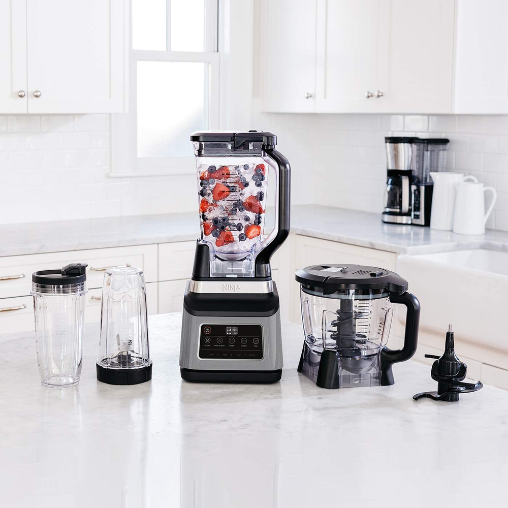 სამზარეულოს კომბაინი Ninja BN800EU 3-in-1 Food Processor with Auto IQ Gray