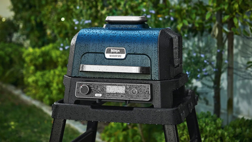 აეროგრილი Ninja OG850EU WoodFire Outdoor Grill & Air Fryer Gray/Black