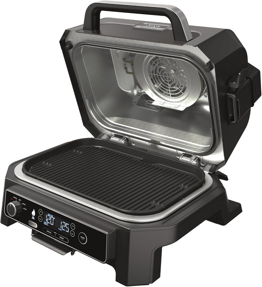 აეროგრილი Ninja OG850EU WoodFire Outdoor Grill & Air Fryer Gray/Black