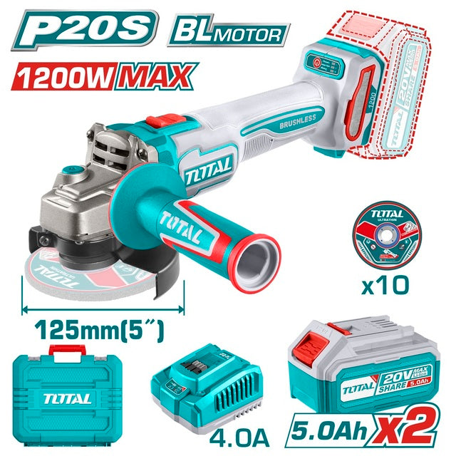 აკ.კუთ. საჭრელი 2 ცალი 5 ამპერიანი ელემენტით - TOTAL TAGLI2212532E