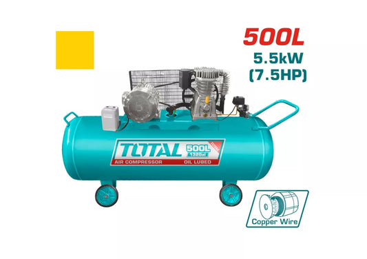 ჰაერის კომპრესორი TOTAL TC1755002 500 ლიტრი / 5.5კვ / 7.5HP