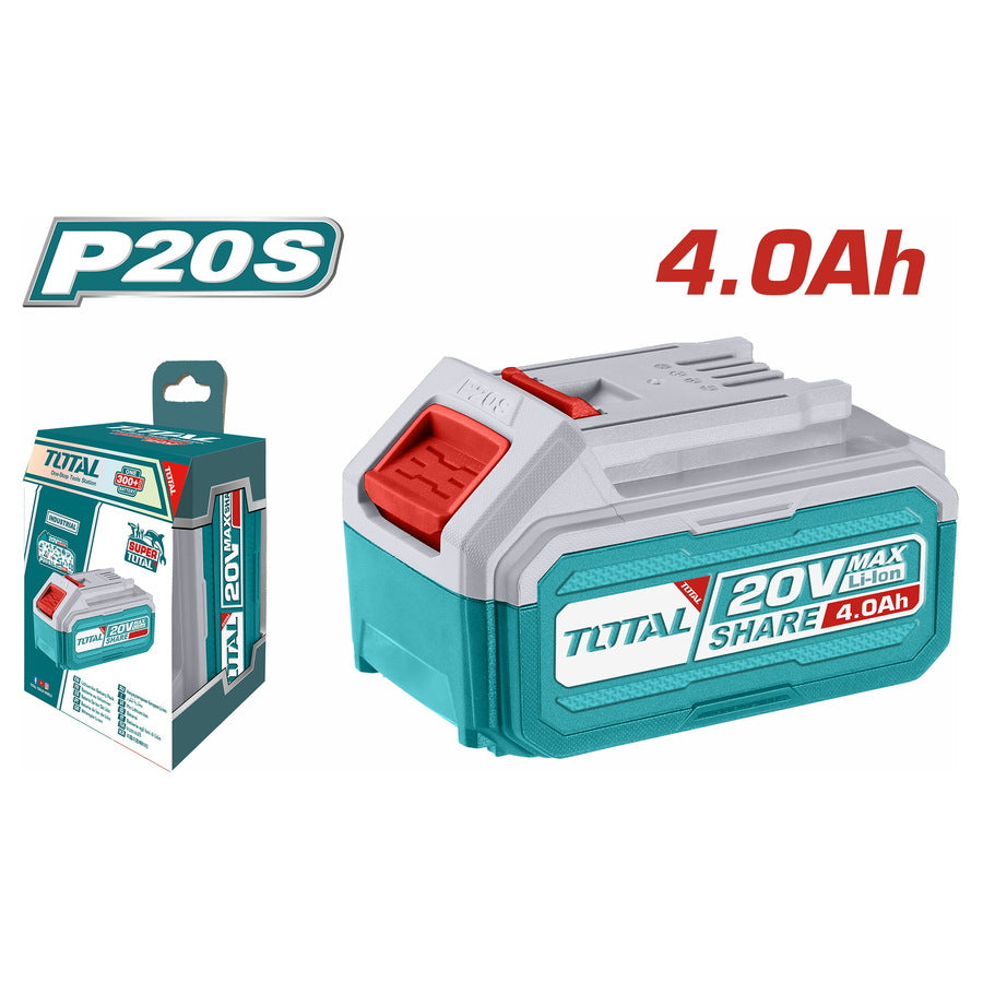 აკუმულატორი 20V 4Ah TOTAL TFBLI2002