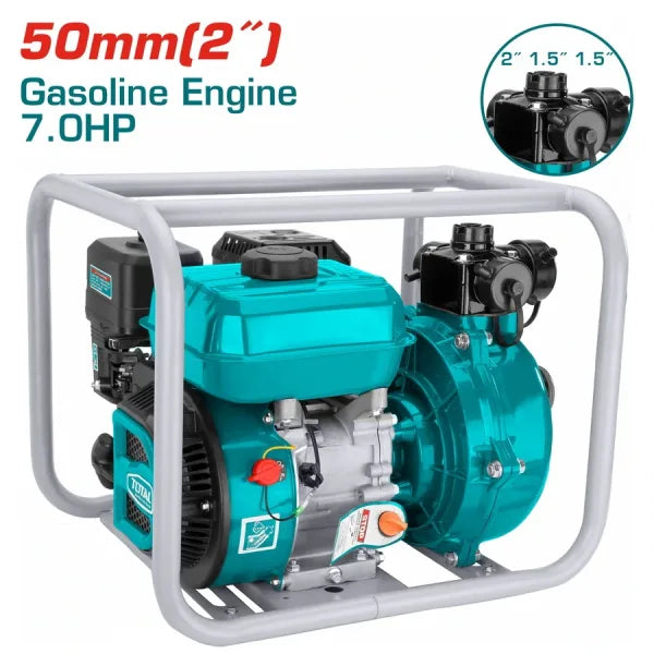 ბენზინის მაღალი წნევის წყლის ტუმბო 7.5 HP (მოტოპომპა) TOTAL TP3201H