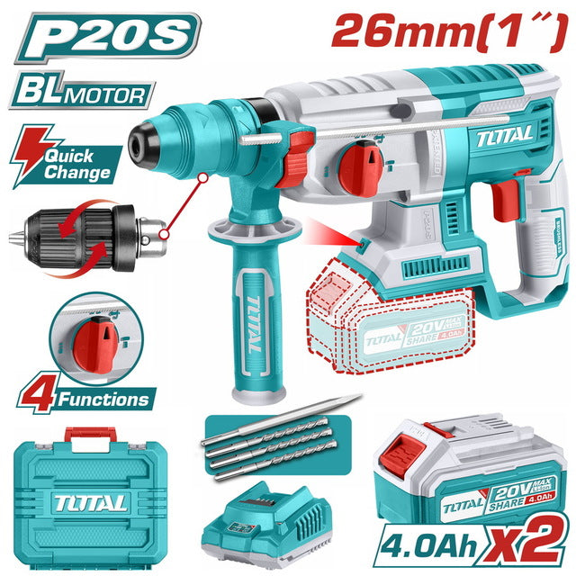 აკ. პერფორატორი 2,5ჯ, 20ვ - TRHLI202289