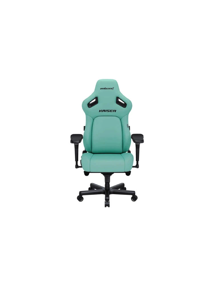 გეიმერული სავარძელი AndaSeat Chair Kaiser 4 V2, PVC leather, 6D-Armrests, green