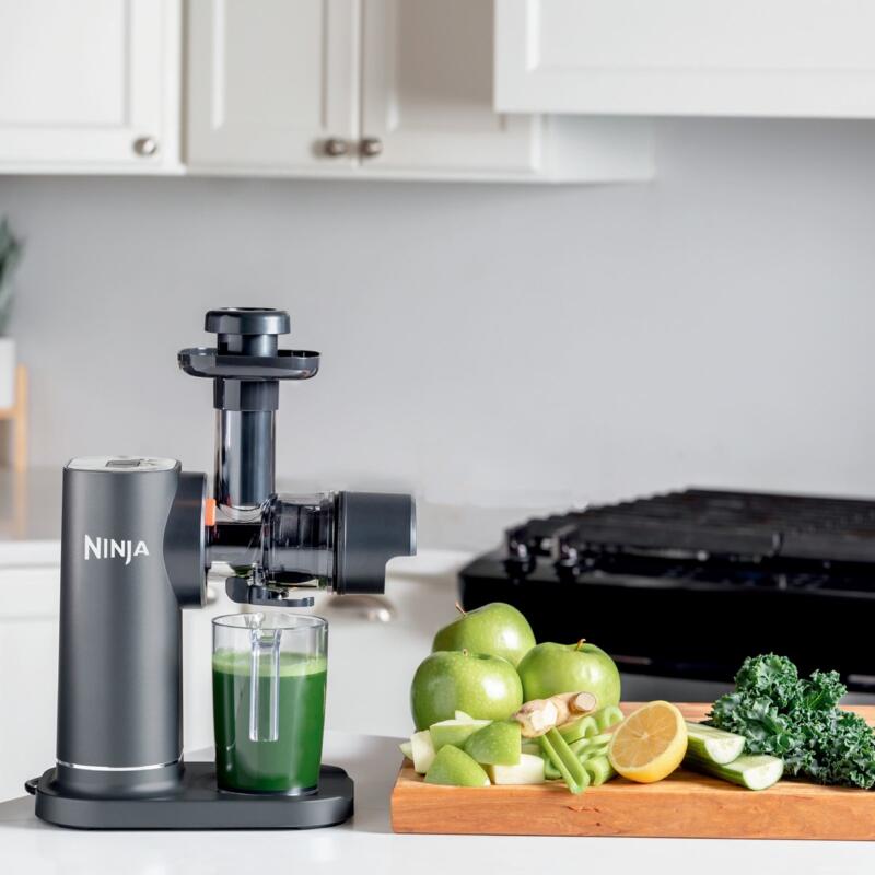 წვენსაწური Ninja JC151EU Cold Press Juicer - 150W, 5 წლიანი გარანტიით