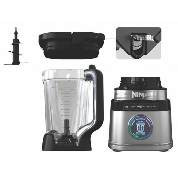 ბლენდერი Ninja TB201EU, 1200W, 2.1L, Blender, Black/Silver