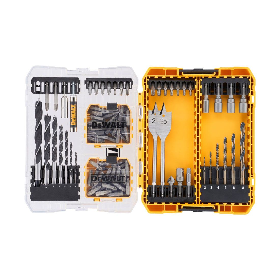 Dewalt DT70784-QZ საცვლელი პირების ნაკრები 100ც