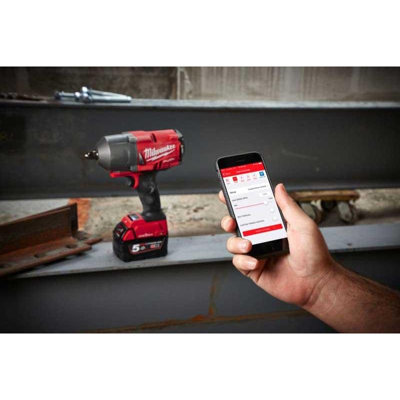 Milwaukee აკ. ქანჩ გასაღები M18 ONEKEY 1/2" 1356ნმ