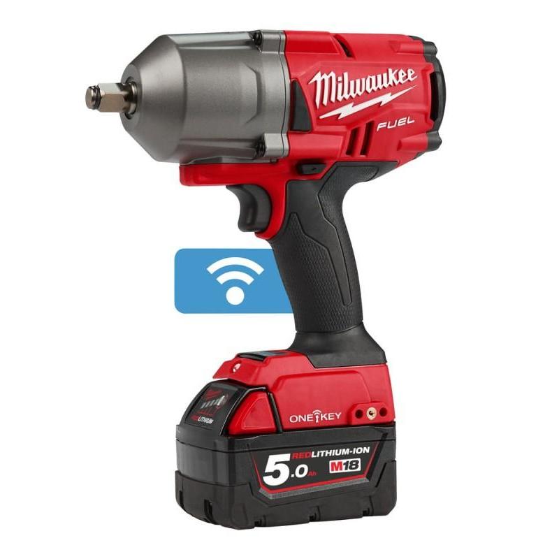 Milwaukee აკ. ქანჩ გასაღები M18 ONEKEY 1/2" 1356ნმ