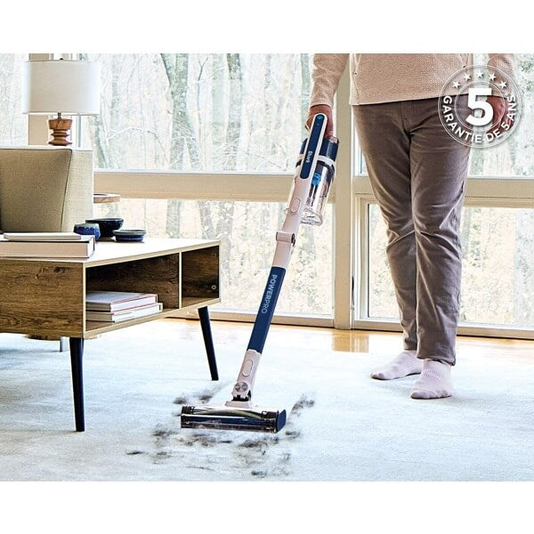 მტვერსასრუტი Shark IZ380EU PowerPro, 181W, 0.28L, Vacuum Cleaner, White/Blue
