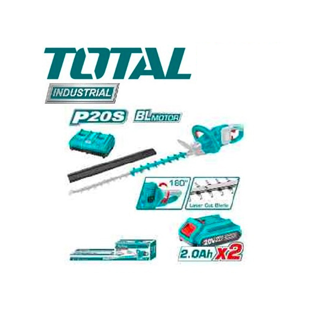 TOTAL THTLI400282 40V ბუჩქების საკრეჭი